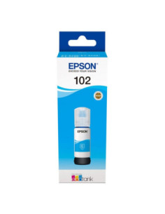 Epson Botella Tinta Ecotank 102 Cyan