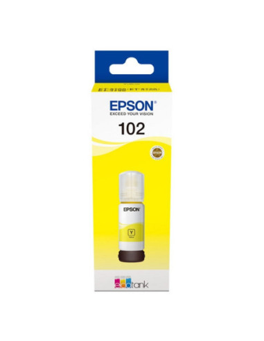 Epson Botella Tinta Ecotank 102 Amarillo