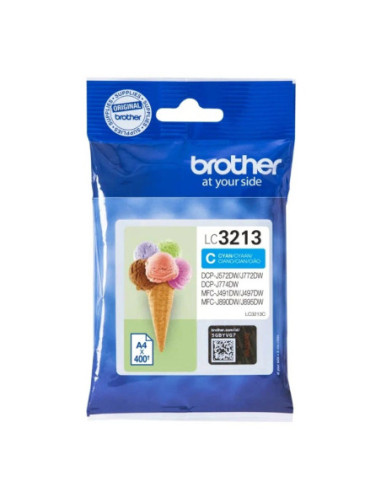 Brother Cartucho LC3213C Cyan