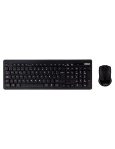 Nilox Teclado+raton NXKMWE0001 inalambrico Negro