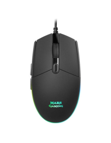 Mars Gaming Ratón opt.MMG 3200dpi Flow,antidesliza