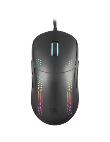 Mars Gaming Ratón MMPRO ULTRALIGHT RGB BLACK