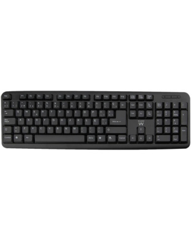 Ewent Teclado Slim EW3109 usb Negro