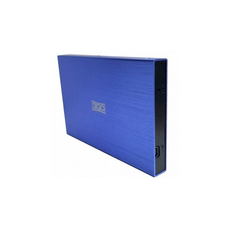 Caja externa para disco duro de 2.5' 3go hdd25bl13/ usb 2.0