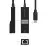 Adaptador usb 3.1 aisens a106-0765/ usb-c macho - rj45 hembra/ 11cm/ negro