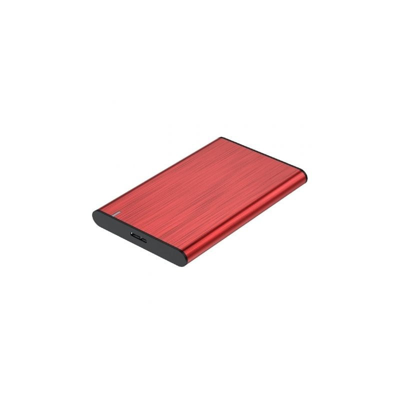 Caja externa para disco duro de 2.5' aisens ase-2525red/ usb 3.1/ sin tornillos