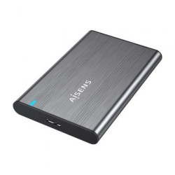 Caja externa para disco duro de 2.5' aisens ase-2526gr/ usb 3.1/ sin tornillos