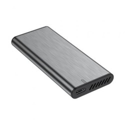 Caja externa para disco ssd m.2 sata aisens asm2-007gry/ usb 3.1 gen1/ sin tornillos