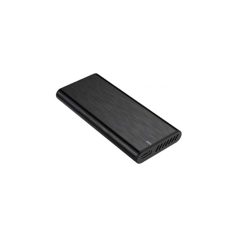 Caja externa para disco ssd m.2 nvme aisens asm2-008b/ usb 3.1 gen2/ sin tornillos