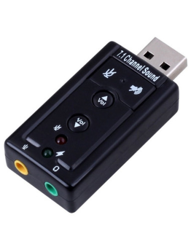 Ewent EW3762 TARJETA DE SONIDO USB 7.1