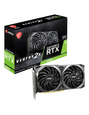 MSI VGA NVIDIA RTX 3060 VENTUS 2X 12G OC