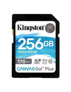 Kingston Canvas Go! Plus SD 256GB class 10 U3 V30