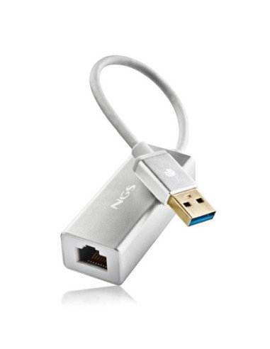 NGS Adaptador Hacker 3.0 usb a lan 1GBPS CABLE 15C