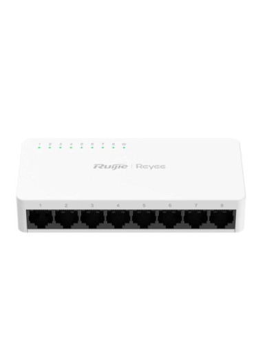 Reyee Unmanaged Switch 8xGb RJ45 Plastic Case