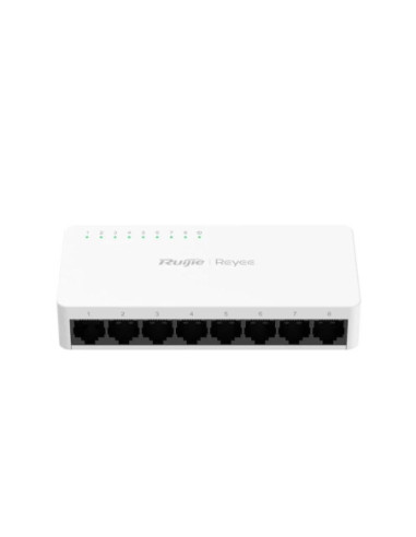 Reyee Unmanaged Switch 8x10/100 RJ45 Plastic Case