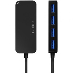 Hub usb tipo-c aisens a109-0715/ 4xusb