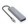 Hub usb tipo-c aisens a109-0763/ 2xusb/ 2xusb tipo-c/ gris