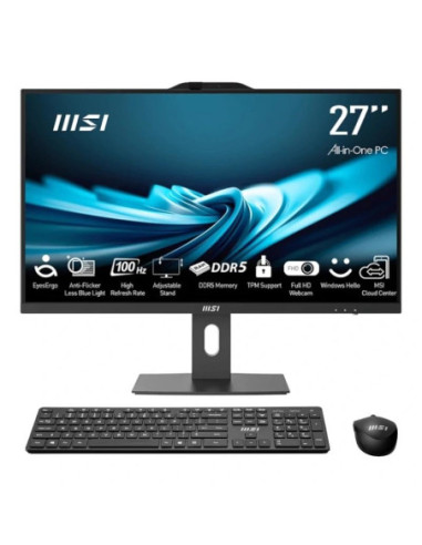 MSI AP272P-484ES i5-14400 16GB 512 W11P 27" Negro