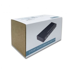 Conmutador kvm hdmi aisens a111-0400/ 2pc con 1 sólo teclado y ratón