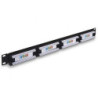 Patch panel aisens a141-0307/ 24 puertos/ cat.5e/ altura 1u