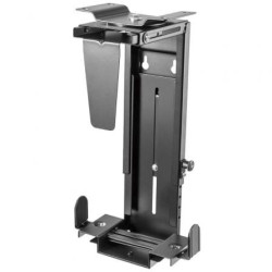 Soporte bajo mesa/de pared aisens mpc04-203 para pc/ antirrobo/ hasta 10kg