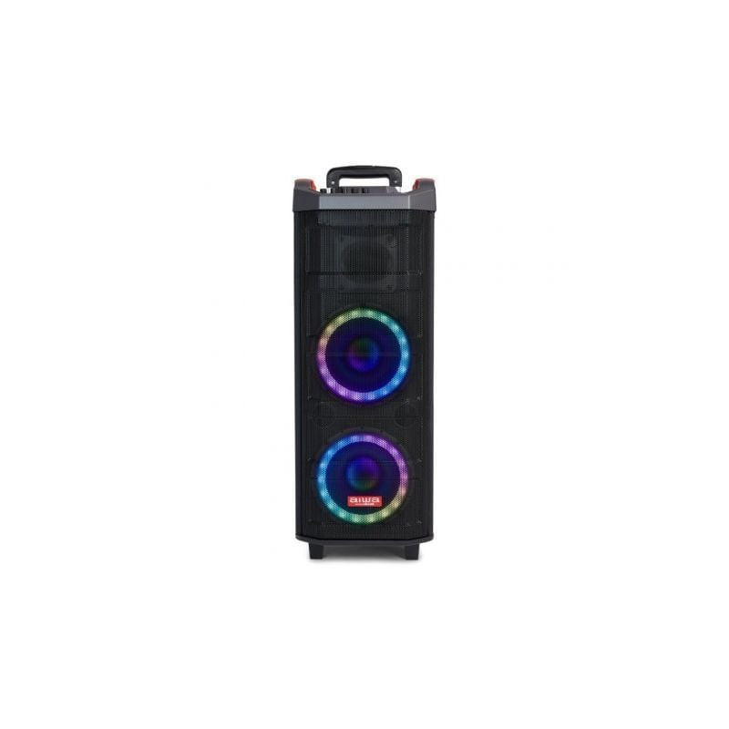 Altavoz portable con bluetooth aiwa fire kbtus-608mkii/ 600w/ 2.0