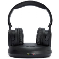 Auriculares inalámbricos aiwa whf-930d/ radiofrecuencia