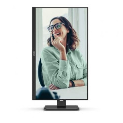 Monitor profesional aoc 24p3cv 23.8'/ full hd/ multimedia/ regulable en altura/ negro