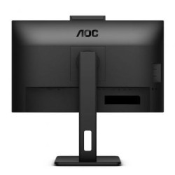 Monitor profesional aoc 24p3cw 23.8'/ full hd/ webcam/ multimedia/ regulable en altura/ negro