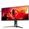 Monitor gaming ultrapanorámico aoc ag405uxc 40'/ wqhd/ 1ms/ 144hz/ ips/ multimedia/ negro