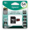 Tarjeta de memoria apacer 64gb xc uhs 1 con adaptador/ clase 10/ 85mbs