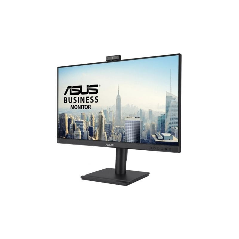 Monitor profesional asus be249qfk 24'/ full hd/ webcam/ negro