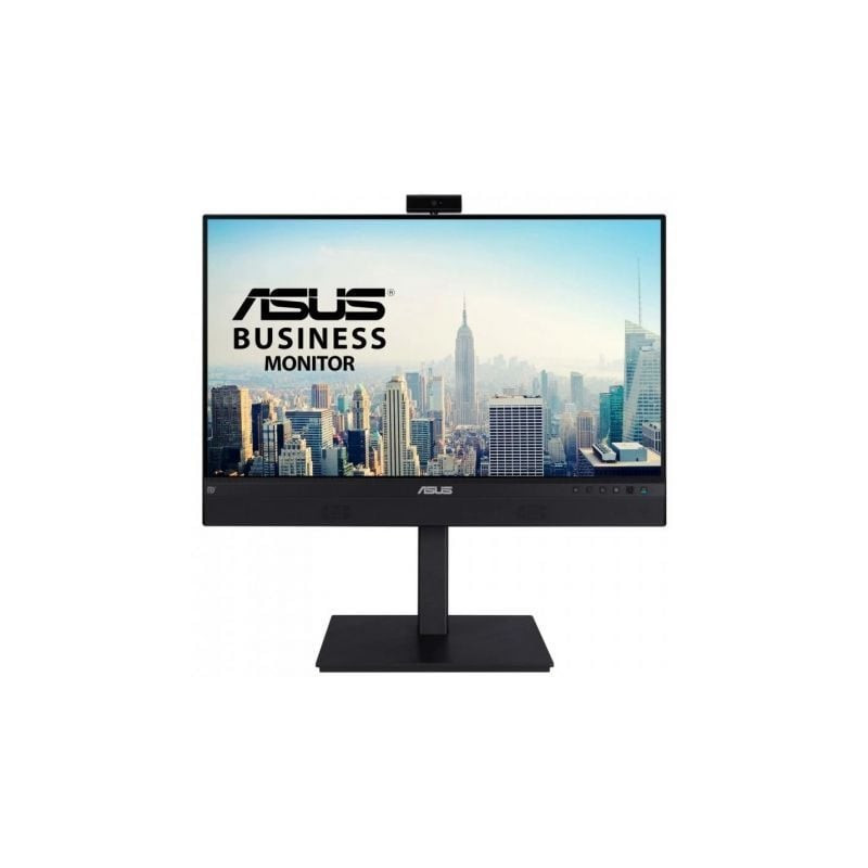 Monitor profesional asus be24ecsnk 23.8'/ full hd/ webcam/ multimedia/ regulable en altura/ negro