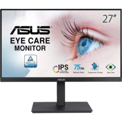 Monitor asus va27eqsb 27'/ full hd/ multimedia/ regulable en altura/ negro