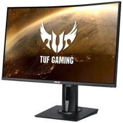 Monitor gaming curvo asus vg27vq 27'/ full hd/ 1ms/ 165hz/ va/ multimedia/ regulable en altura/ negro