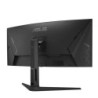 Monitor gaming curvo asus tuf gaming vg34vqel1a 34'/ uwqhd/ 1ms/ 100hz/ va/ multimedia/ negro