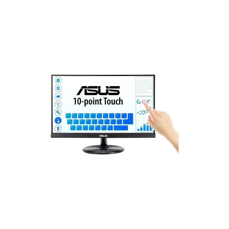 Monitor profesional táctil asus vt229h 21.5'/ full hd/ multimedia/ negro