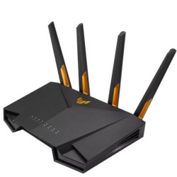 Router gaming inalámbrico asus tuf-ax3000 v2/ wifi 6/ 3000mbps/ 2.4ghz 5ghz/ 4 antenas/ wifi 802.11ax/ac/n/a/ - n/b/g