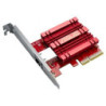 Tarjeta de red rj45-pci express asus xg-c100c v2/ 10gbps