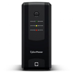 Sai línea interactiva cyberpower ut1050eg/ 1050va-630w/ 4 salidas/ formato torre