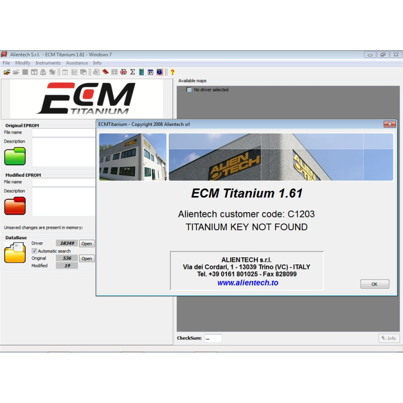 Ecm Titanium 1.61