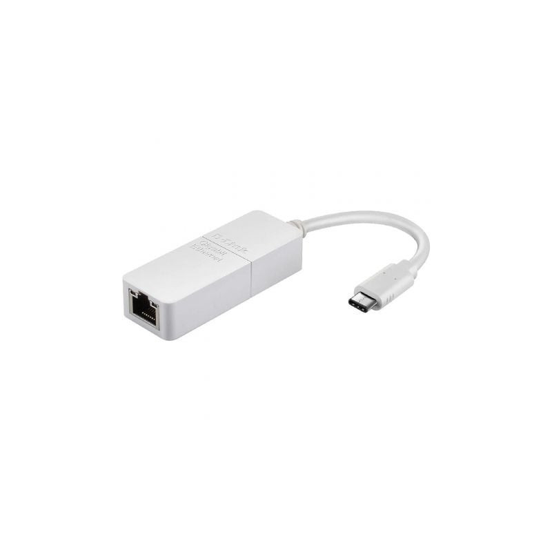 Adaptador usb tipo-c - rj45 d-link dub-e130/ 1000 mbps