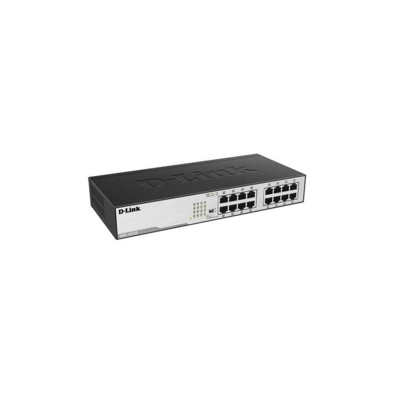 Switch d-link dgs-1016d 16 puertos/ rj-45 gigabit 10/100/1000