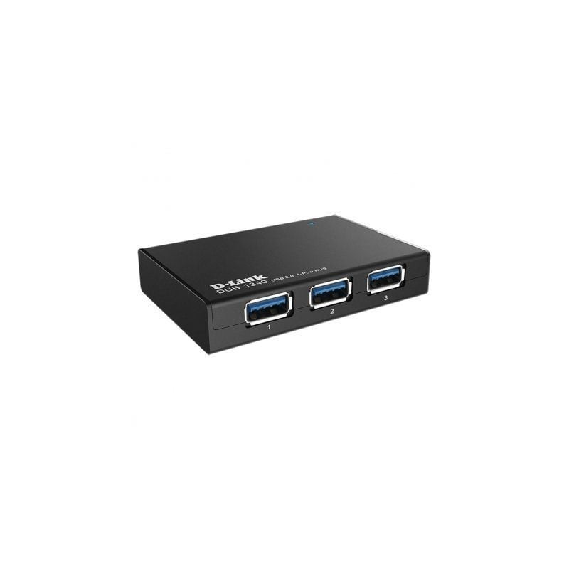 Hub usb 3.0 con alimentación externa d-link dub-1340/ 4xusb