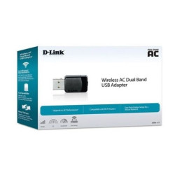 Adaptador usb - wifi d-link mu-mimo dwa-171/ 433mbps