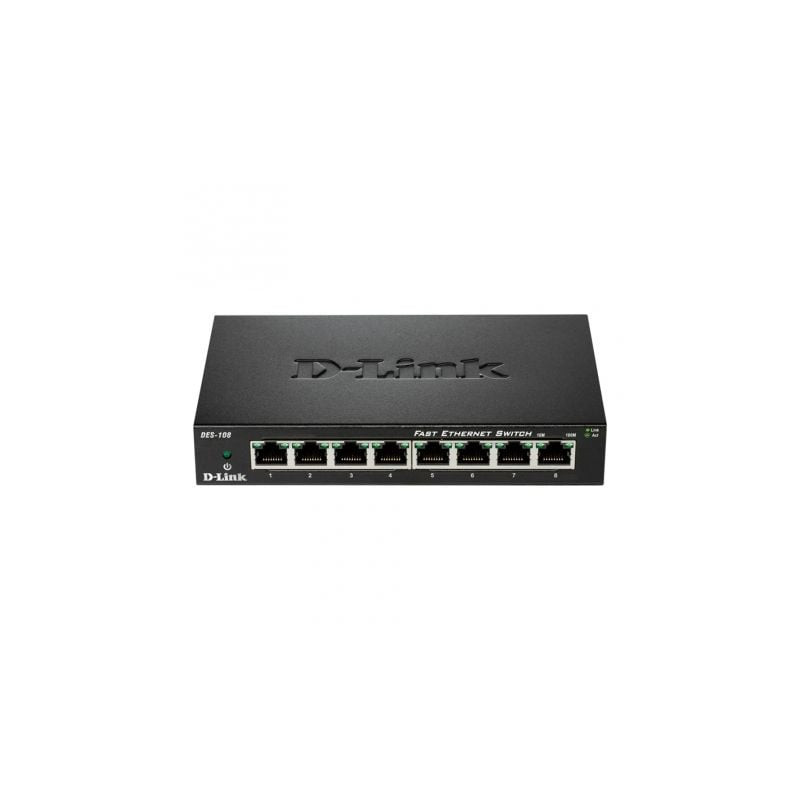 Switch d-link des-108 8 puertos/ rj-45 10/100