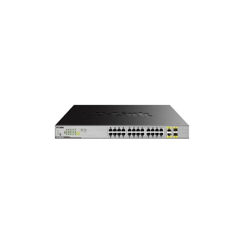 Switch d-link dgs-1026mp 26 puertos 10/100/1000 poe/ sfp