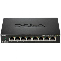 Switch d-link dgs-108 8 puertos/ rj-45 10/100/1000