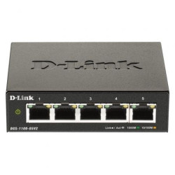 Switch d-link dgs-1100-05v2 5 puertos/ rj-45 10/100/1000