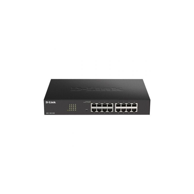 Switch gestionable d-link dgs-1100-16v2 16 puertos/ rj-45 gigabit 10/100/1000